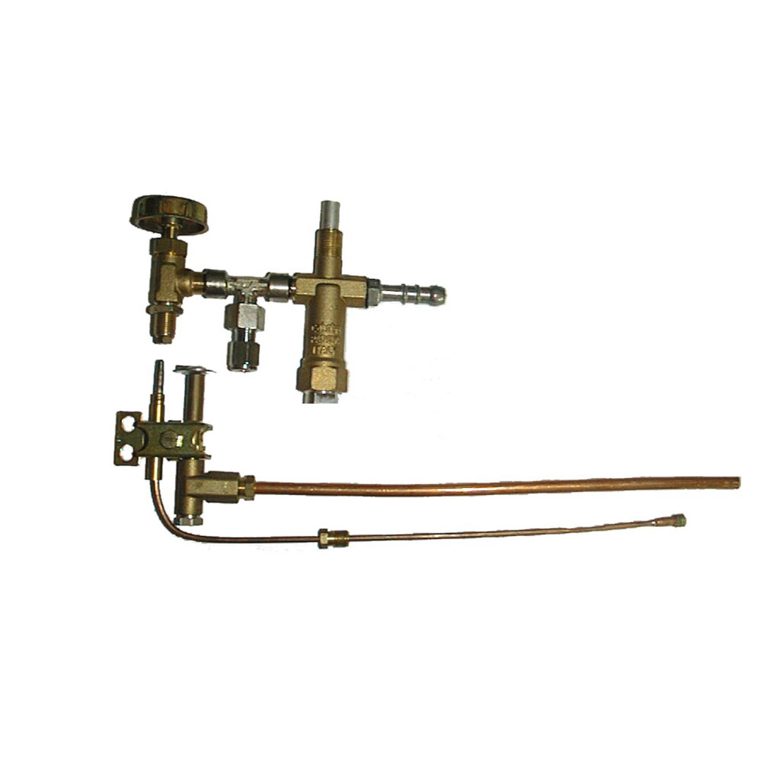 00554.jpg RUBINETTO GAS X FORN. VALVOLATO + PILOTA - 00554 - immagine 1