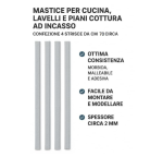 PG6803 - STUCCO X PIANI COTTURA DA 70 cm - immagine 2