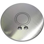 BRUCIATORE + SPARTIFIAMMA ALLUMINIO SATINATO AX - B1740