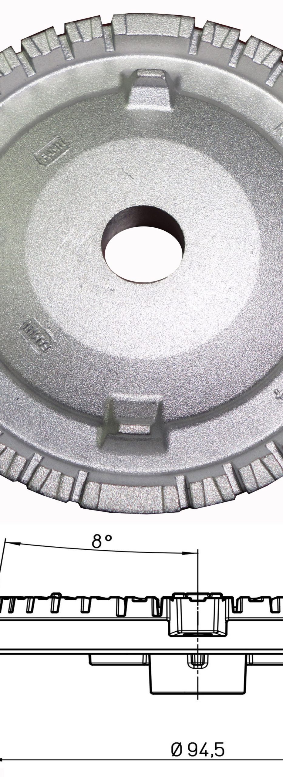 B2550.jpg BRUCIATORE WHIRLPOOL RAPIDO - B2550 - immagine 1