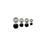KIT BRUCIATORE E PIATTELLI TIPO SMEG SERIE NUOVA  1 UR - 2 SR - 1AX - B53200 - immagine 7