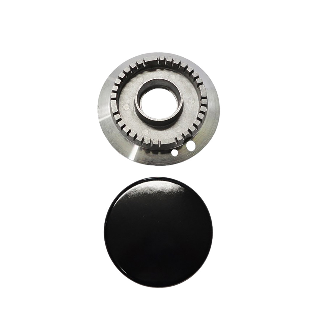 B53200.1-Photoroom.jpg KIT BRUCIATORE E PIATTELLI TIPO SMEG SERIE NUOVA 1 UR - 2 SR - 1AX - B53200 - immagine 1