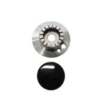 KIT BRUCIATORE E PIATTELLI TIPO SMEG SERIE NUOVA  1 UR - 2 SR - 1AX - B53200 - immagine 5
