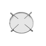 GRIGLIA FILO 1F. ADATTABILE DIA 185 - F6813 - immagine 2