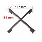 GRIGLIA GHISA 1 F. ELBA 185X185 -  85201  alta 3 - G0824