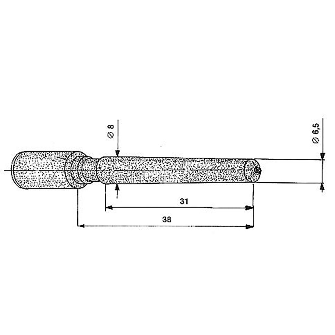 H2522.jpg CANDELETTA TIPO IGNIS SOURDILLION - H2522 - immagine 1