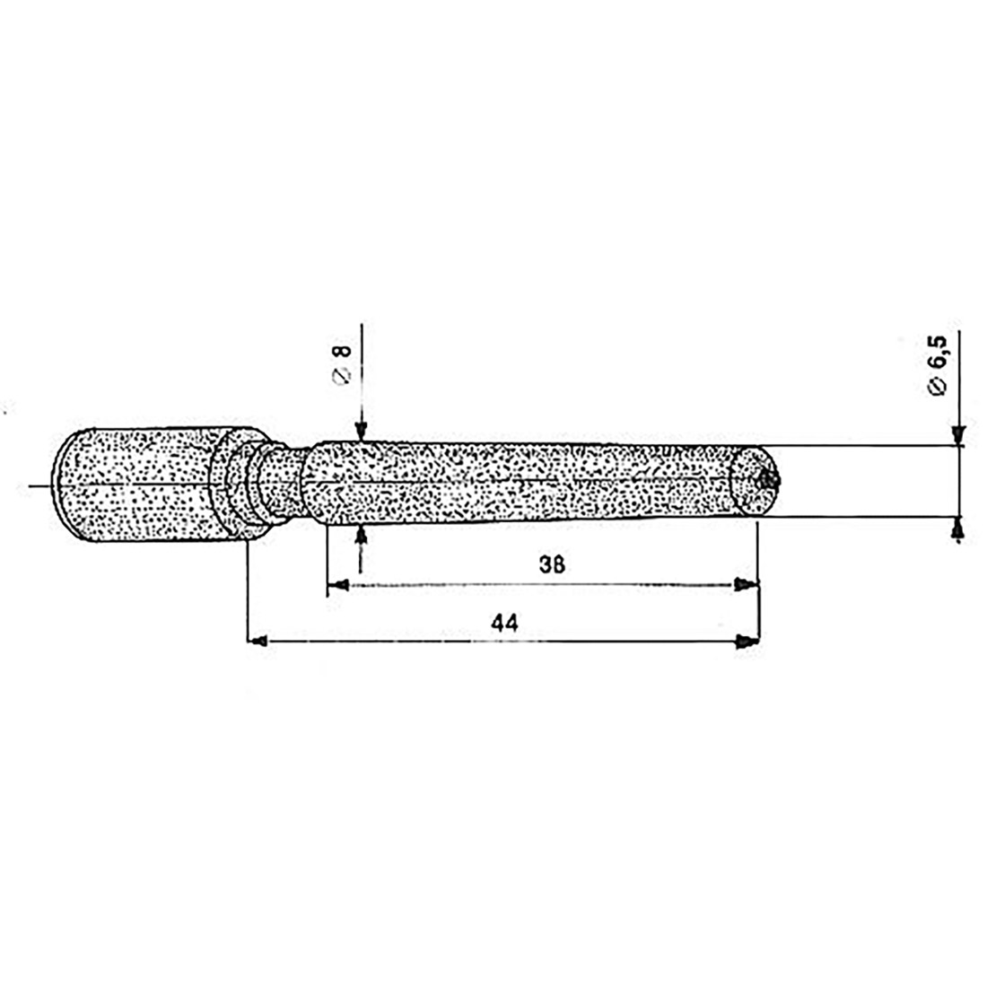 H2524.jpg CANDELETTA TIPO IGNIS - H2524 - immagine 1