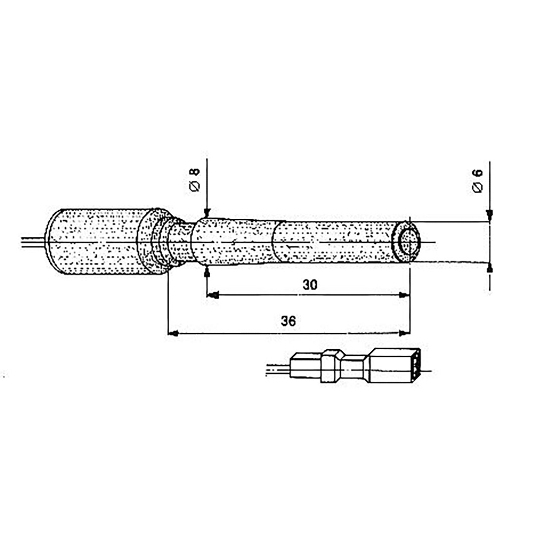 H2720.jpg CANDELETTA TIPO INDESIT - H2720 - immagine 1