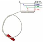 CANDELETTE TIPO ZANUSSI/REX - H4424 - immagine 4
