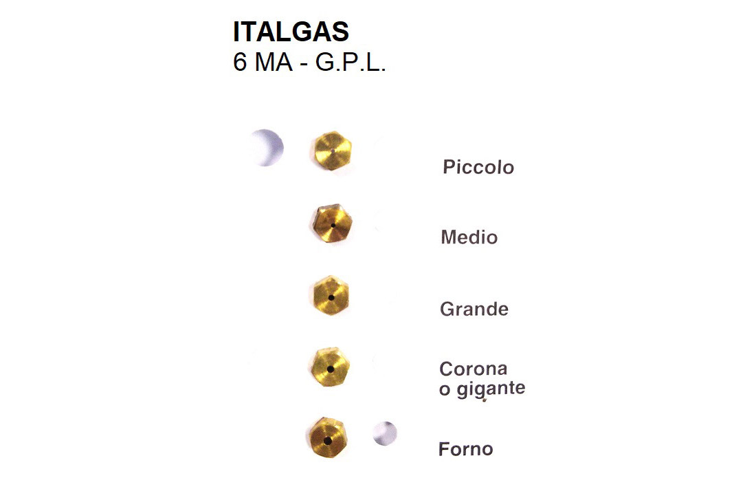 HG06.jpg INIETTORI CONF. ITALGAS 6 MA GPL - HG06 - immagine 1