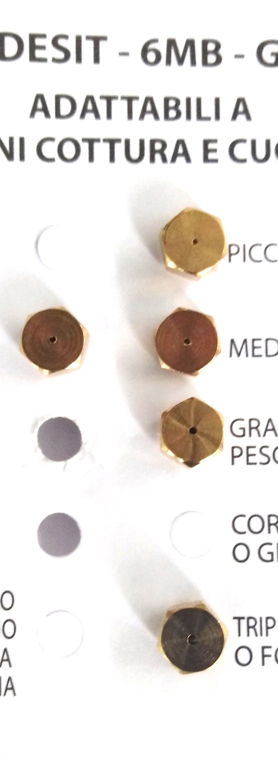 HG42-2.jpg INIETTORI CONF.5 UGELLI 6 MB GPL INDESIT - HG42 - immagine 1