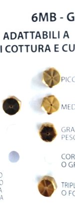 INIETTORI CONF.5 UGELLI 6 MB GPL NARDI - HG44