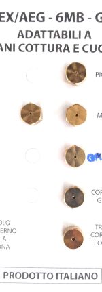 INIETTORI CONF.6 UGELLI 6 MB GPL REX - HG54