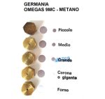 INIETTORI CONF. GERMANIA OMEGAS 9 MC MET - HM35