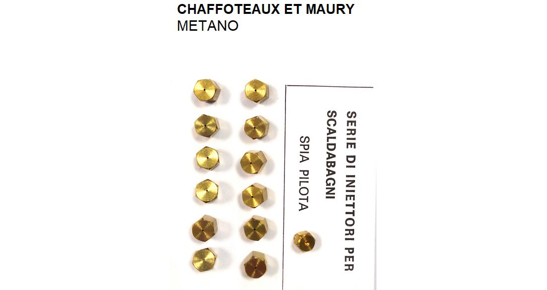 HS103MET-2.jpg INIETTORI X SCALDABAGNO CHAFFOTEAUX 10 L - HS103MET - immagine 1