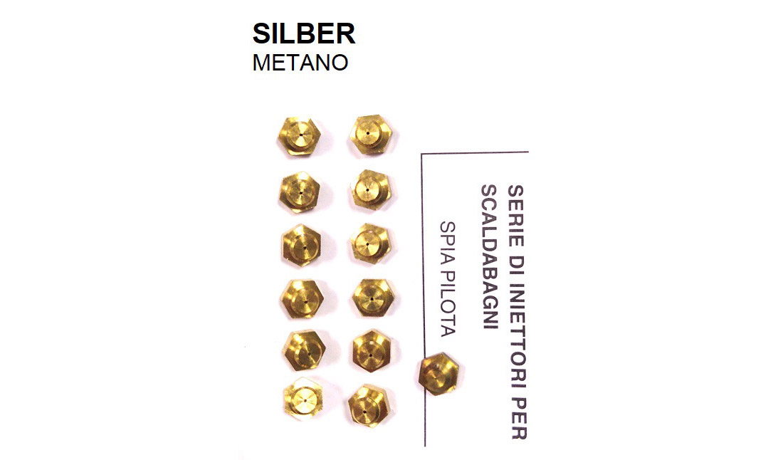 HS106MET-2.jpg INIETTORI PER SCALDABAGNO SILBER - HS106MET - immagine 1