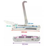 CF61 KIT CERNIERA E PORTARULLINO - KCF1790 - immagine 3