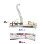 CF73 CERNIERE FORNO TIPO GLEM GAS ELBA - CF2192 - immagine 2