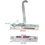 CF24 CERNIERA FORNO TIPO IGNIS 155X21 - CF2590 - immagine 3