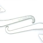 KIT 2  CERNIERA E 2 PORTARULLINI CF13 CERNIERA FORNO TIPO INDESIT 155X21CF2790  E CF0291 CF038 - KCF2790 - immagine 2