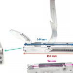 KIT 2 CERNIERE + 2 PORTARULLINI - KCF3296