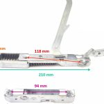 KIT CERNIERE E PORTA RULLINI TIPO NARDI PESANTE - KCF3601 - immagine 2