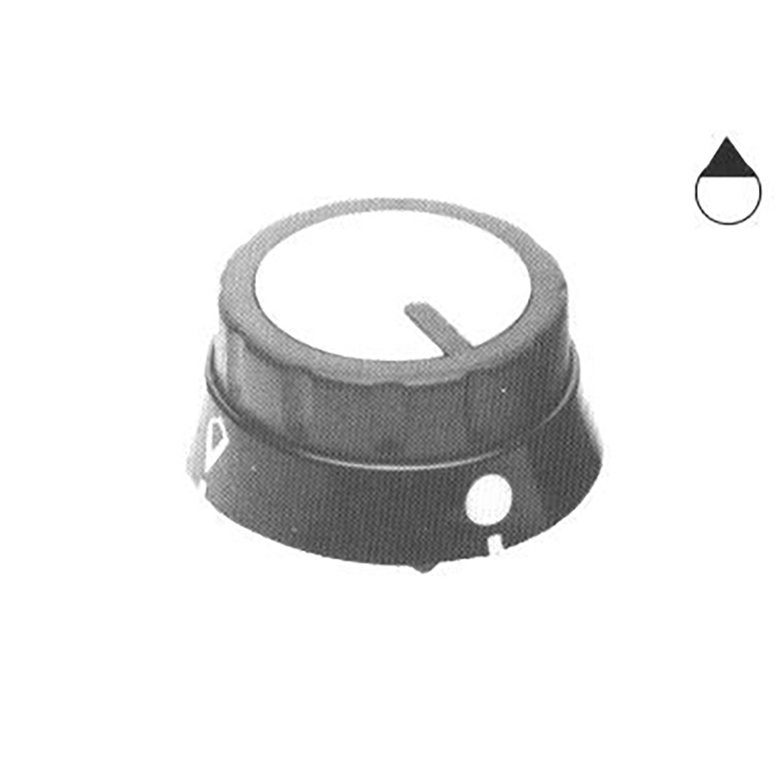 M0217.jpg MANOPOLA TIPO ARISTON - M0217 - immagine 1