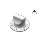 MANOPOLA ARISTON BIANCA FORO 7 G-2 - M0223 - immagine 2