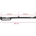 MANIGLIA FORNO X BOMPANI 58,5 NERA - M0483 - immagine 2