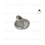 M1308 - MANOPOLA TIPO FOSTER DIAM.8 G+3 CROMATA
