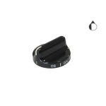 MANOPOLA TIPO FOSTER DIAM.8 G-2 NERA - M1309 - immagine 5