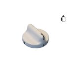 MANOPOLA TIPO FOSTER DIAM.8 G-2 BIANCA - M1310 - immagine 2