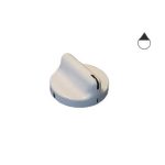 MANOPOLA TIPO FOSTER DIAM.8 G-2 BIANCA - M1310 - immagine 6