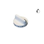 MANOPOLA TIPO FOSTER DIAM.8 G-2 BIANCA - M1310 - immagine 3