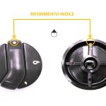 MANOPOLA TIPO FRANKE MARRONE - M1503 - immagine 2