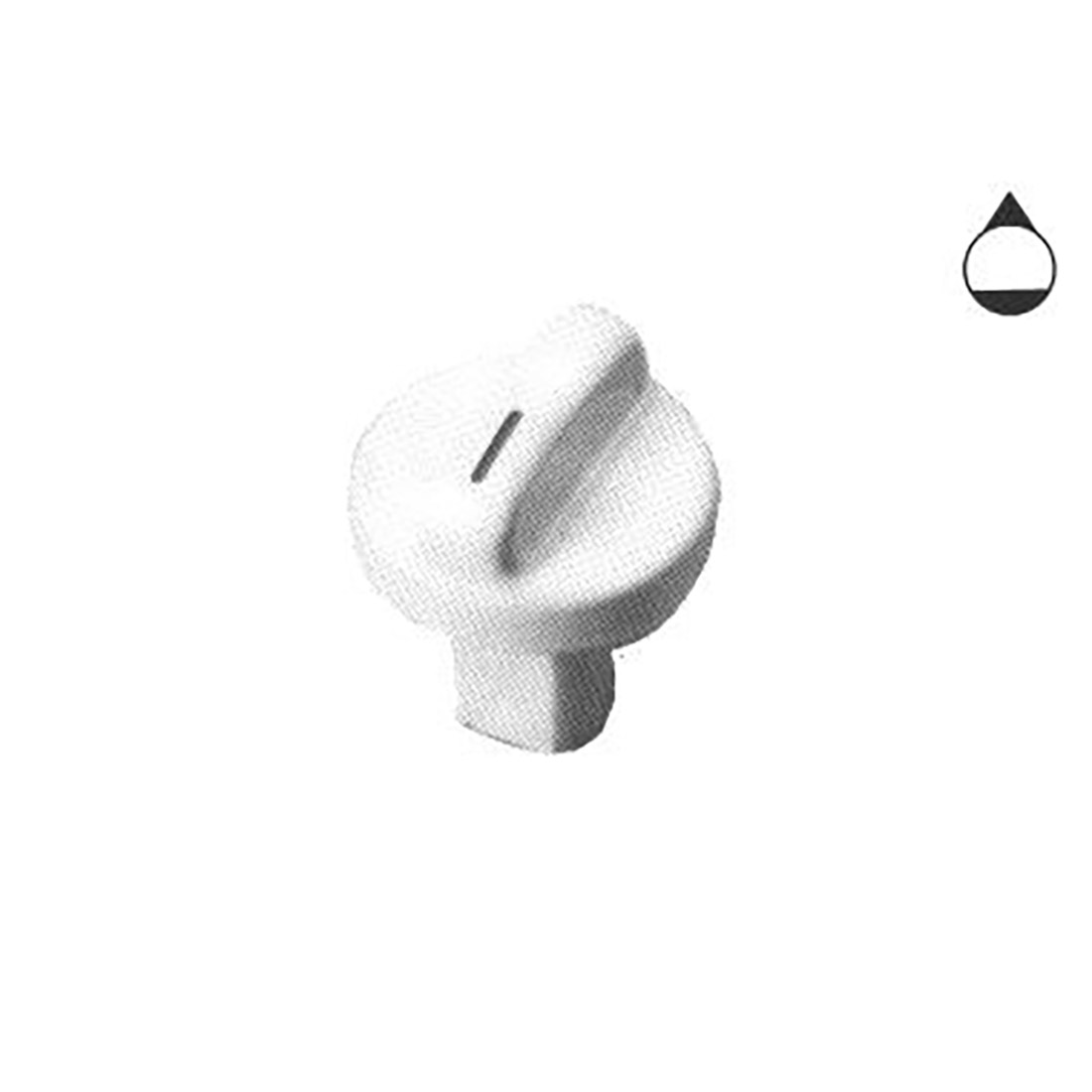 M1726.jpg MANOPOLA MARRONE GAMBO + 27 - M1726 - immagine 1