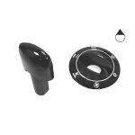 MANOPOLA TIPO GAS FIRE NERA dia 6 G+17 - M1757