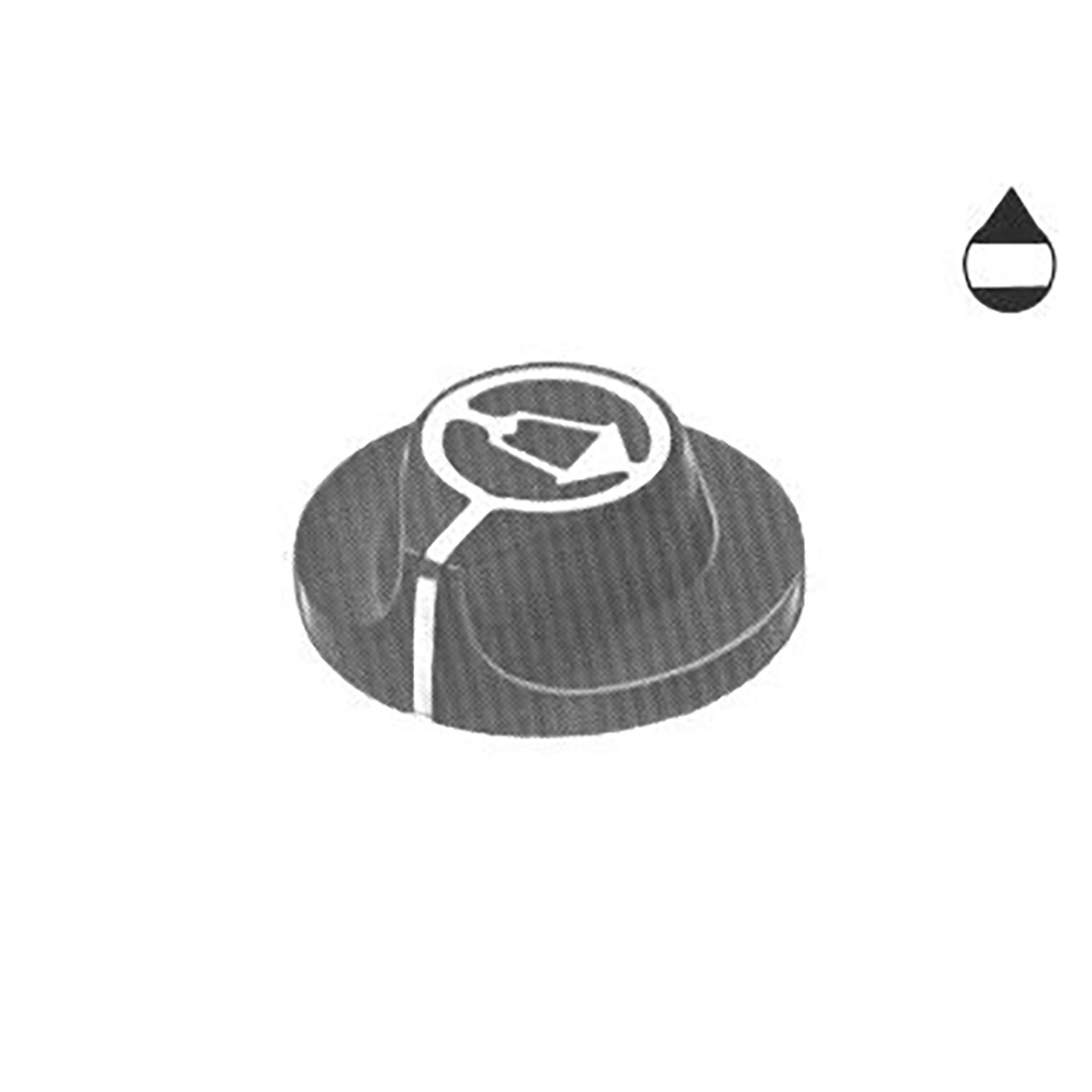 M2201.jpg MANOPOLA X GREEN GAS - M2201 - immagine 1