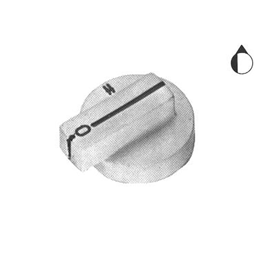 M2501.jpg MANOPOLA TIPO IGNIS - M2501 - immagine 1