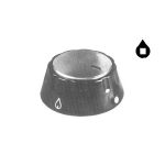 MANOPOLA TIPO ILVE MARRONE - M2607