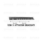 M3280 - MANIGLIA FORNO X LOFRA CM. 29,5 MARRONE