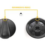 MANOPOLA TIPO NARDI NERA - M3638 - immagine 4