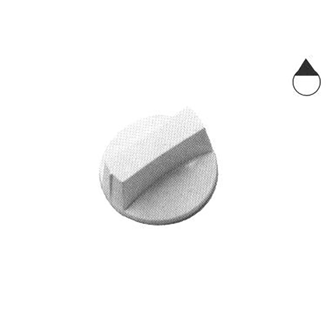 M4401.jpg VEDI M4405 - MANOPOLA TIPO REX - M4401 - immagine 1