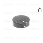 M4435 - MANOPOLA TIPO REX MARRONE