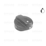 M4436 - MANOPOLA MARRONE TIPO REX