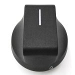 MANOPOLA TIPO REX NERA D.6 G+10 - M4459 - immagine 2