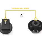 MANOPOLA TIPO REX NERA D.6 G+10 - M4459 - immagine 3