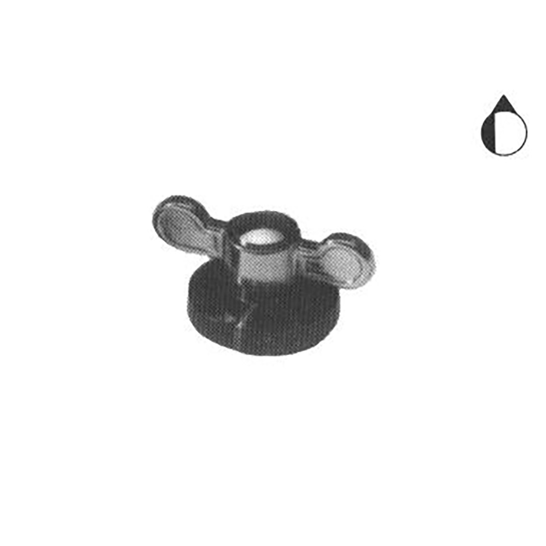 M5334.jpg MANOPOLA TIPO SMEG ARTISTICA - M5334 - immagine 1