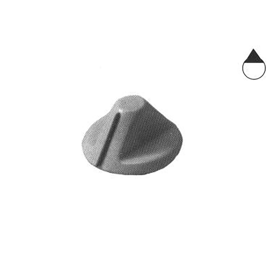 M5919.jpg MANOPOLA TIPO TECNOGAS - M5919 - immagine 1