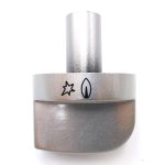 MANOPOLA TIPO TECNOGAS ARGENTO FORO 8 - M5952 - immagine 3